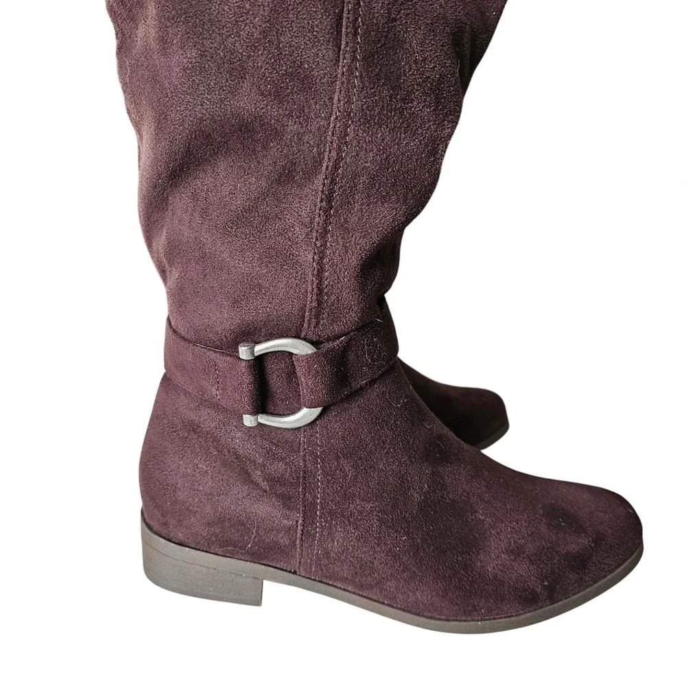 Journee Collection Cate Women's Cate Wide Calf Western Boots Size 7 WIDE New‎ - Picture 2 of 8